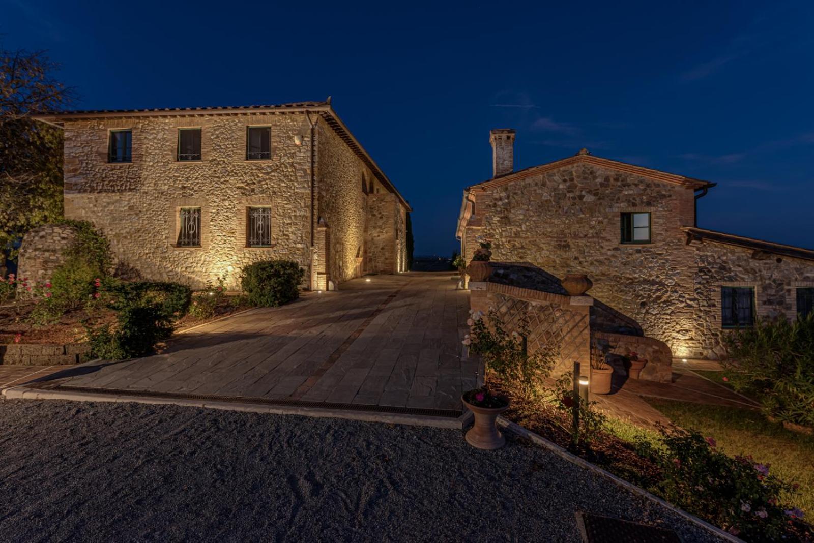 Villa Il Castagno Wine & Resort Siena Exterior foto